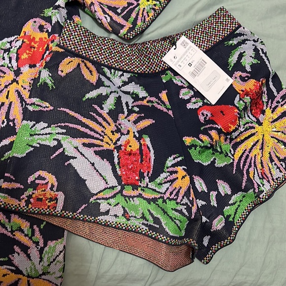 Zara knit dress with matching shorts - Picture 3 of 3